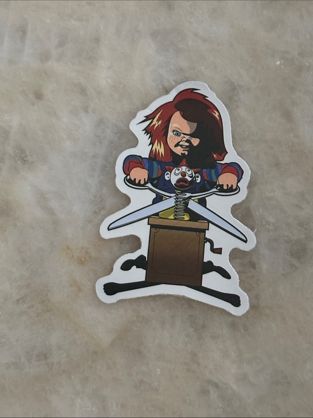 Chucky Horror Character Vinyl Sticker Pack - Multicolor - Picture 3 of 6